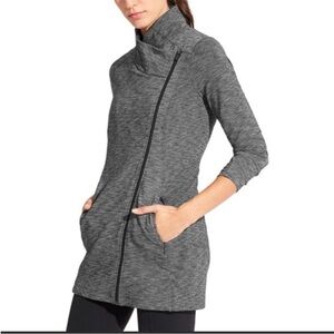 Athleta Intention Long Jacket Grey Medium M25